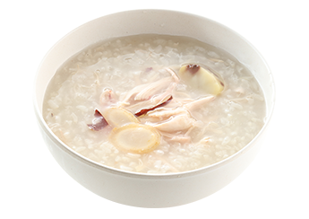 Korean Ginseng Chicken Porridge